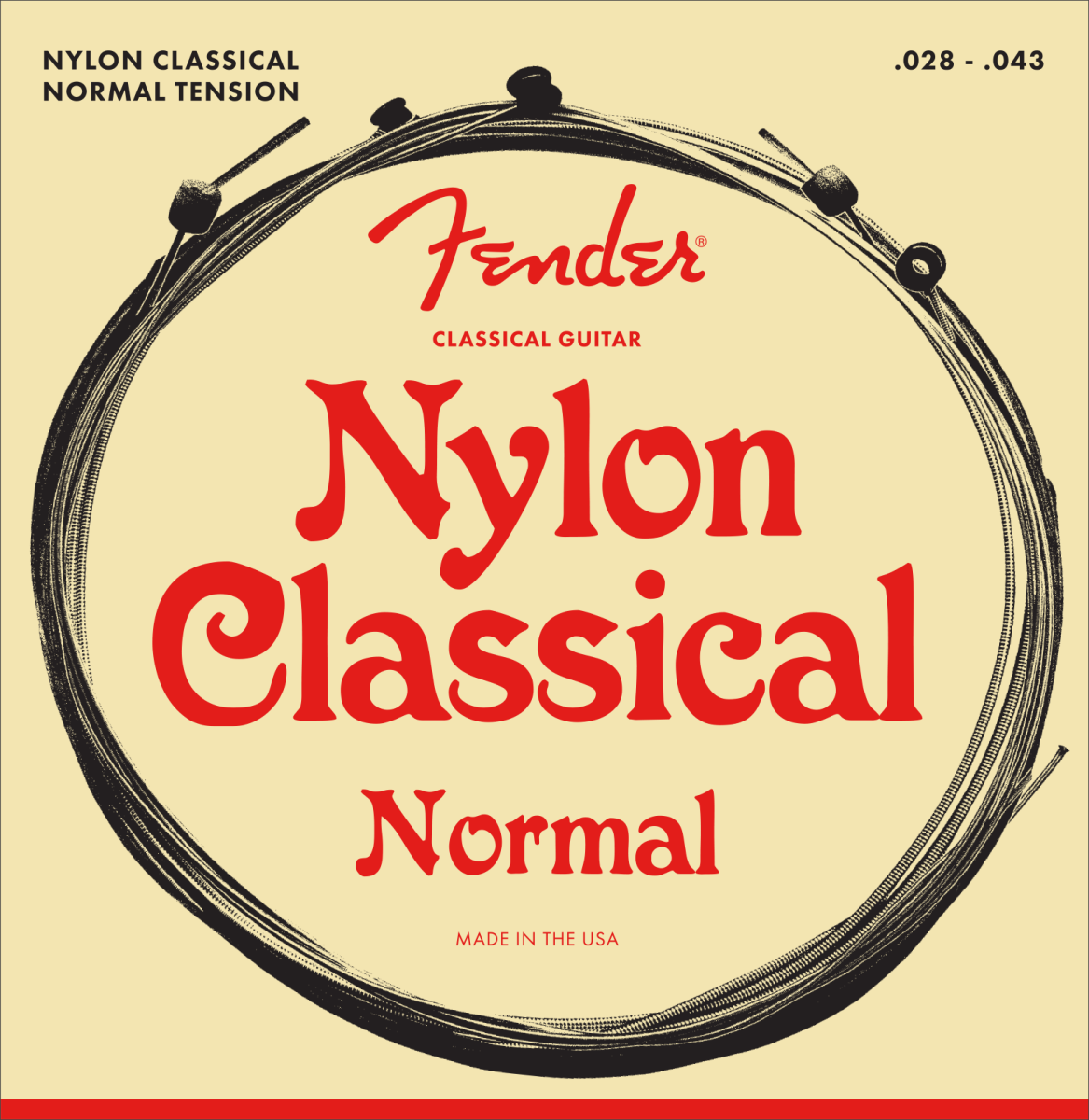 This is an image of the Classical/Nylon Guitar Strings